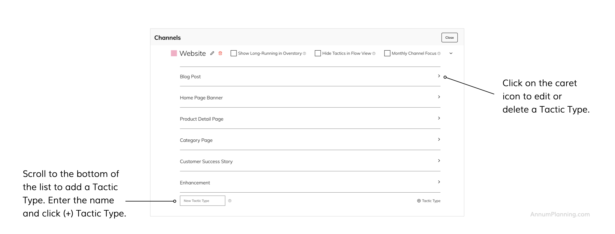 Configure Channels 2.002